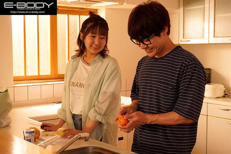 由衣陽菜(由衣阳菜)作品EBWH-292发布！美巨乳女友第一次来家里住，一整晚不用睡疯狂抽插高潮不断