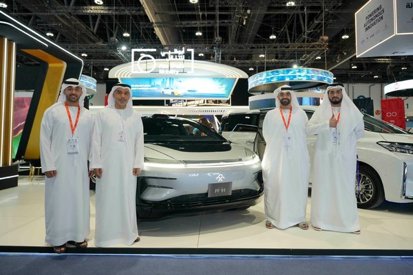 Faraday Future亮相UMEX 2026 吸引阿联酋政要亲临 Faraday Future亮相UMEX 2026 吸引阿联酋政要亲临