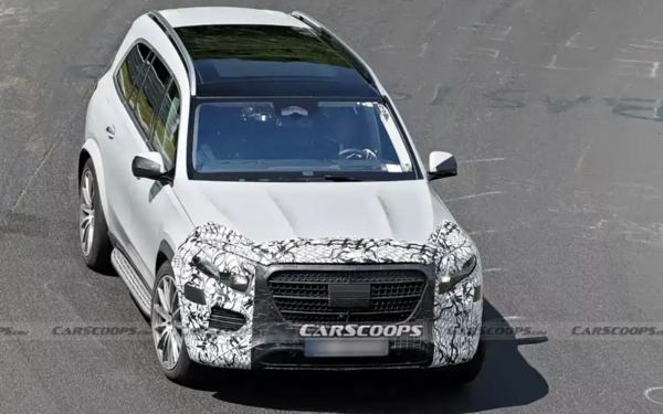 新款奔驰GLS造型提前曝光 采用全新灯组造型 新款奔驰GLS造型提前曝光 采用全新灯组造型